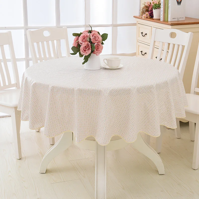 Virtuvės TableclothTable Pastoracinė Medžiaga PVC Plastiko Oilproof Dekoratyvinis Elegantiškas, Vandeniui Audinio Stalo Dangtis Nuotrauka 3