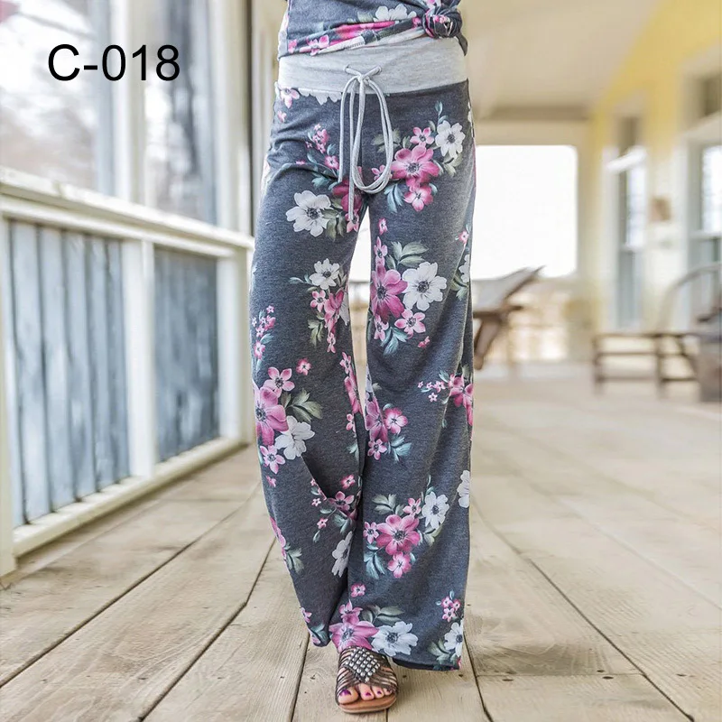 2023 Dryžuotas Megztiniai Baggy Pants Moteris Culotte Pločio Kojų Kelnės Moterims Aukšto Liemens Kelnės Moterų Streetwear Atsitiktinis Kelnės Moterims Nuotrauka 5