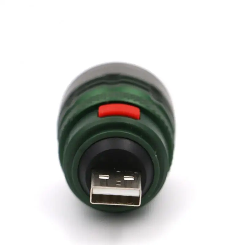 1~5VNT Itin Ryškus Nešiojamas USB mini Žibintuvėlis zoomable 3 modes, USB 