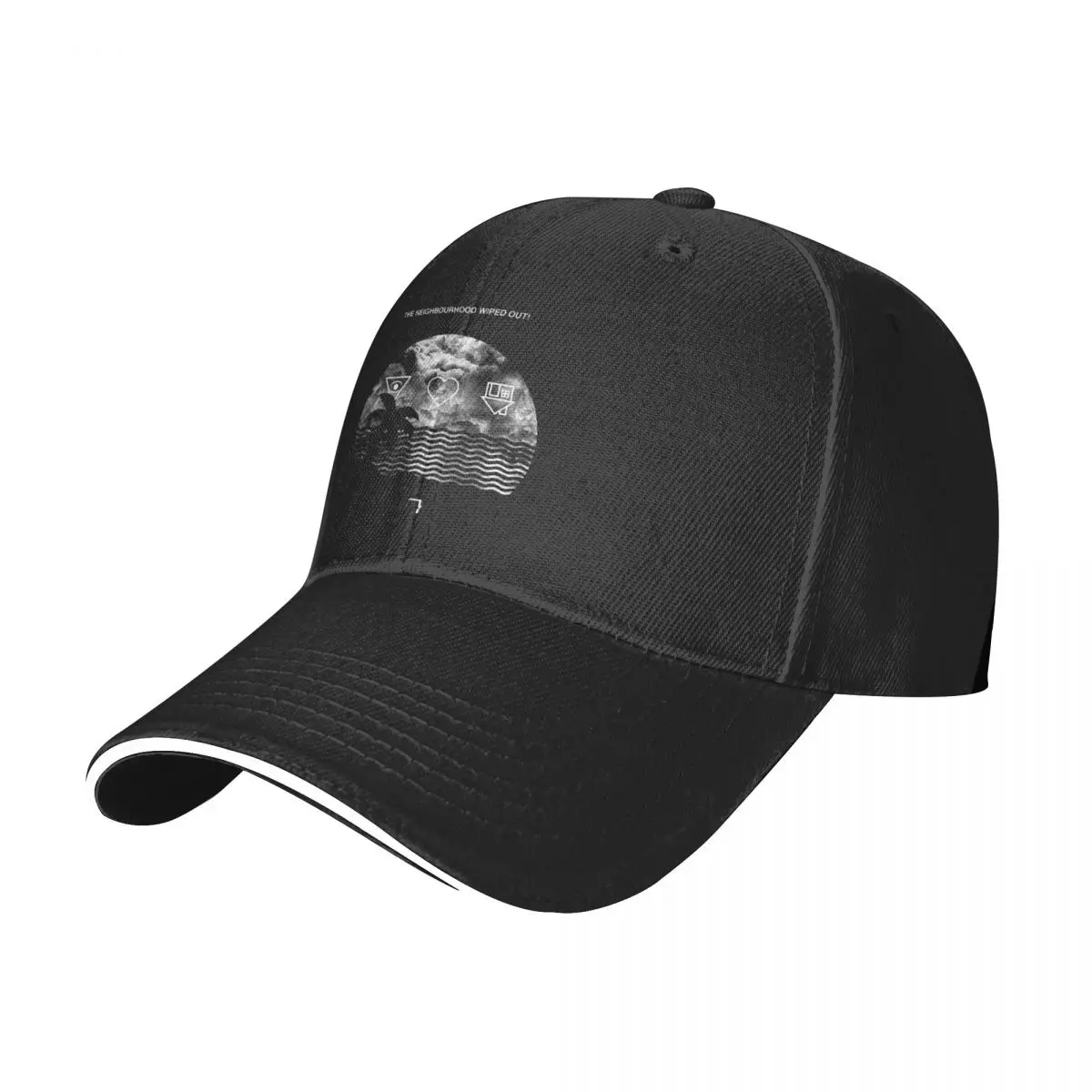 Kaimynystės Nušlavė Ir Aš Tave Myliu Klasikinis Beisbolo Kepuraitę Kolonėlė Tinka Vyrams, Moterims, Paprastas Žemo Profilio Hat, Black Nuotrauka 0